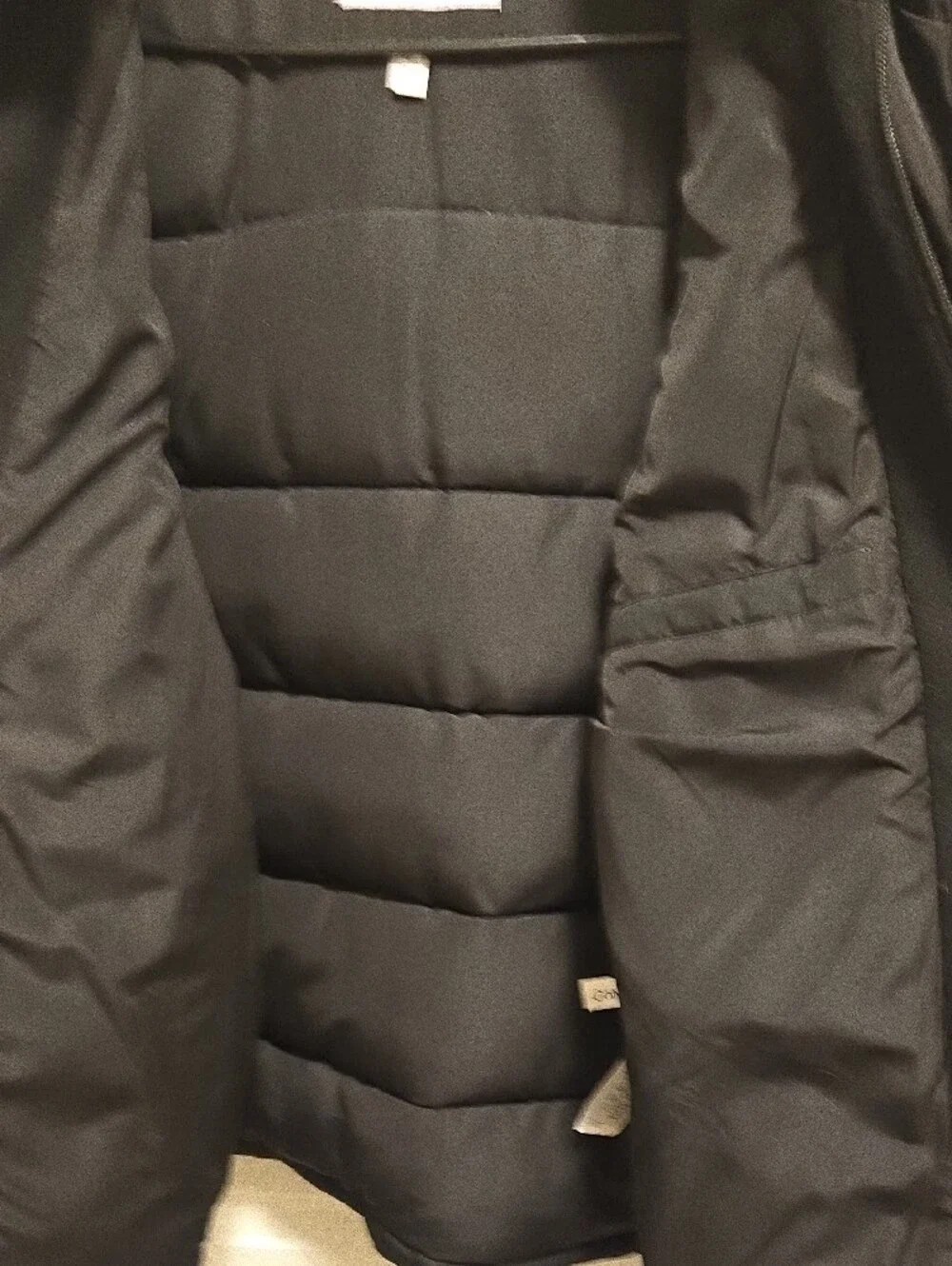 Calvin Klein Black Quilted Puffer Jacket